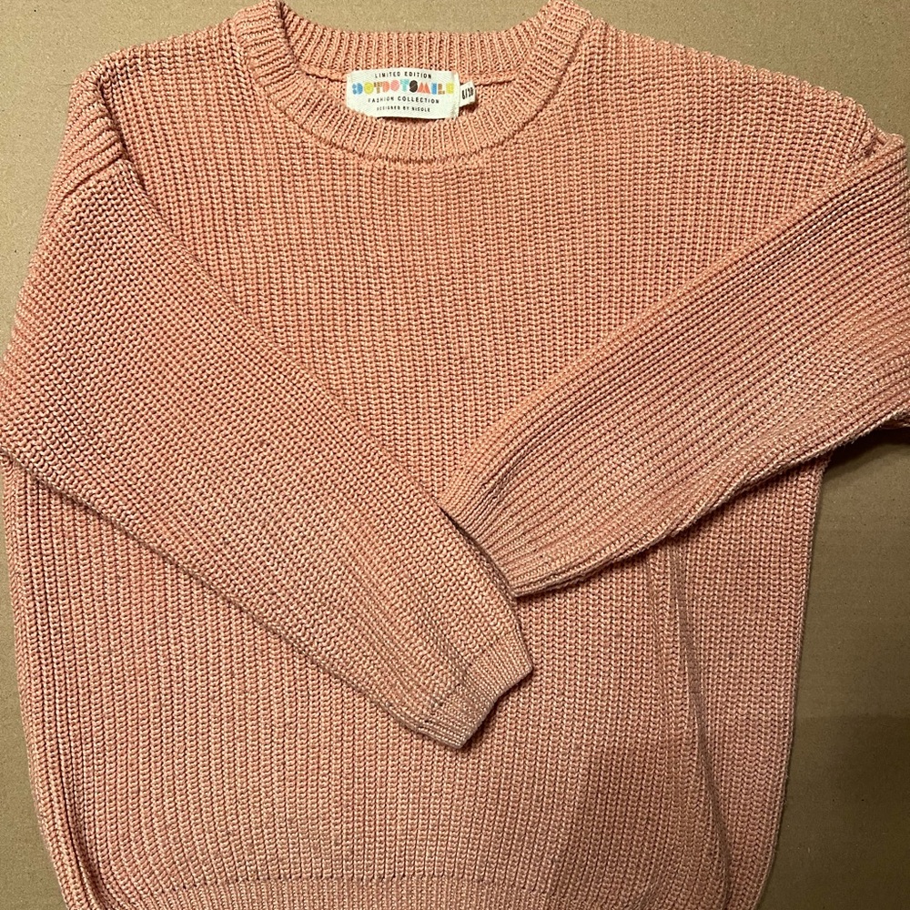 Dot dot smile girls sweater size 8/10